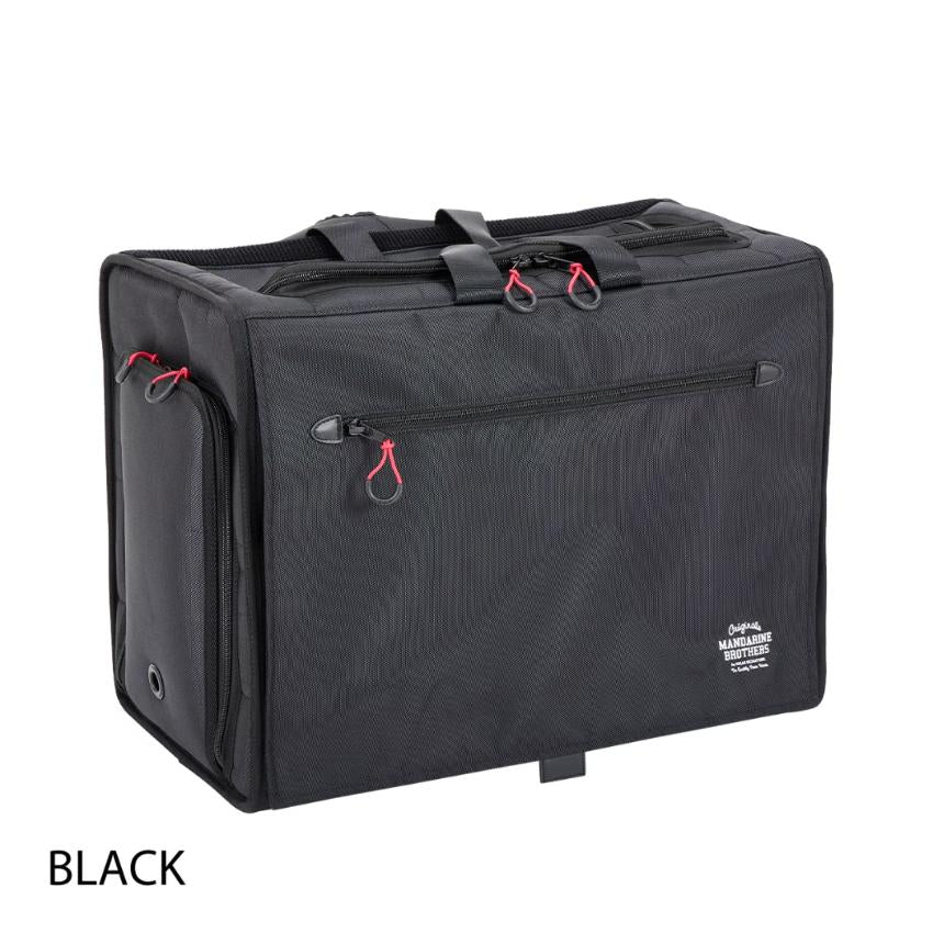 【MANDARINE BROTHERS】 BRIXTON CARRY WIDE Mandarine Brothers Brixton Wide Backpack - Black (M) – the Dog's