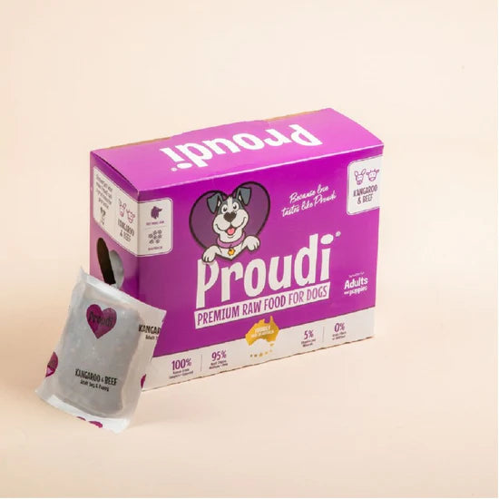 Proudi Dog - Kangaroo & Beef Recipe
