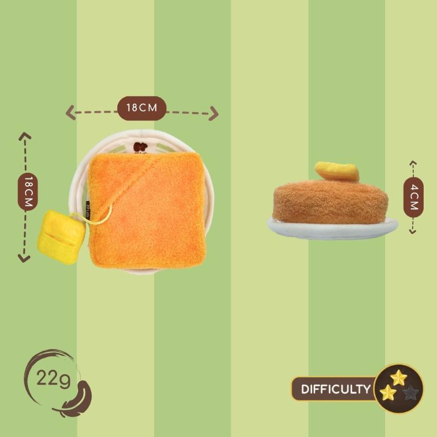 PP LAB - French Toast Combo Plush Toy