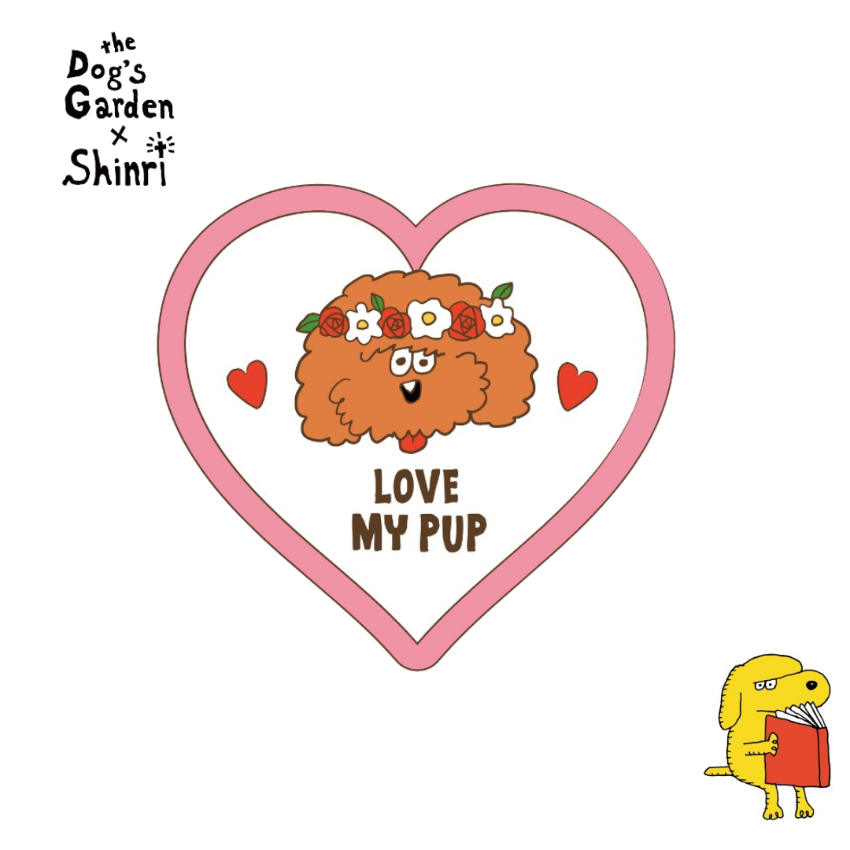 SHINRI x the Dog’s Garden – 3M Car Sticker “Love My Pup”