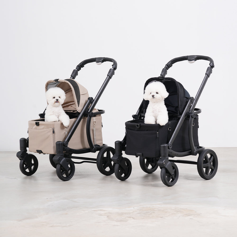 Pompolarr Pet Modu Wagon - Hybrid Detachable Pet Stroller