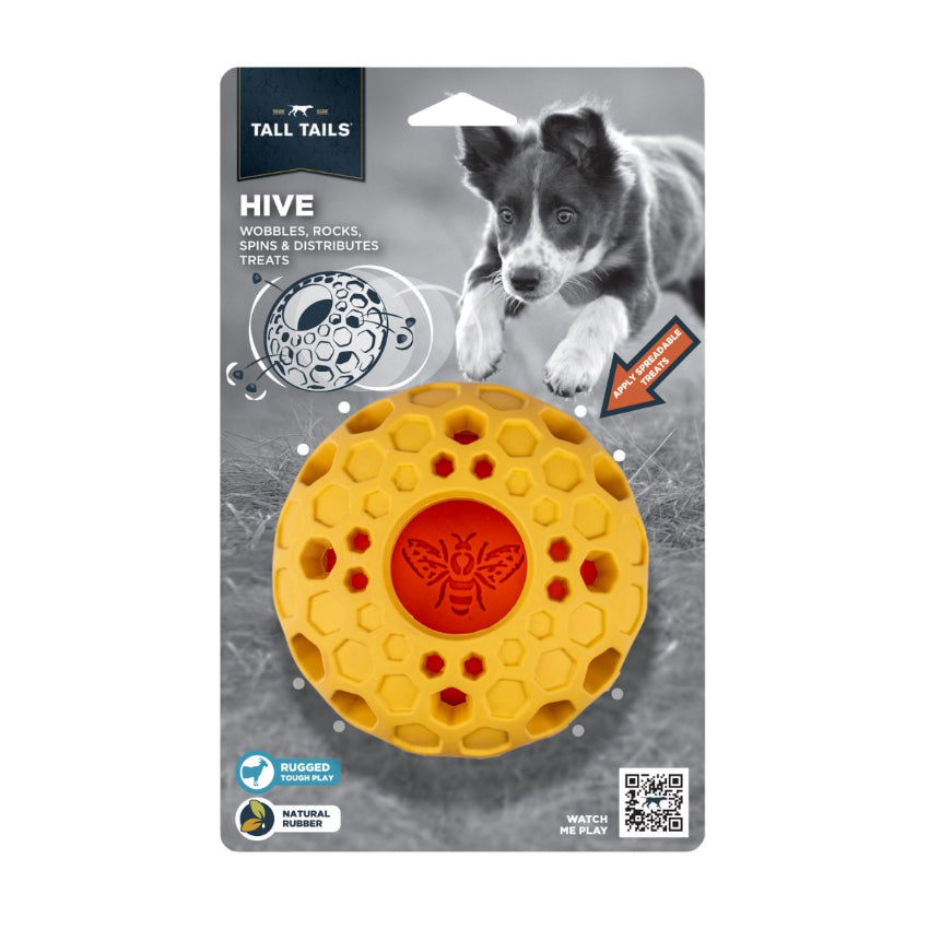 Tall Tails - Rubber Toy - Natural Rubber Hive Toy