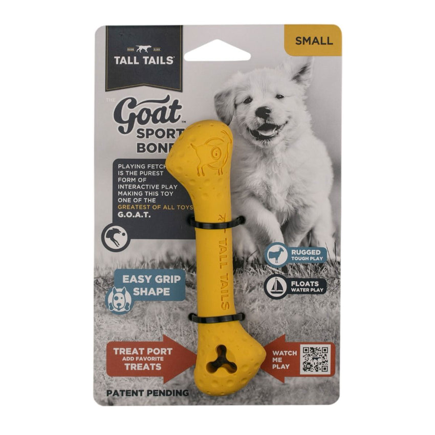 Tall Tails - Rubber Toy - G.O.A.T. Rubber Sport Bone