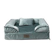 Sydney & Co - Memory Foam Pet Bed - Green Cool Velvet