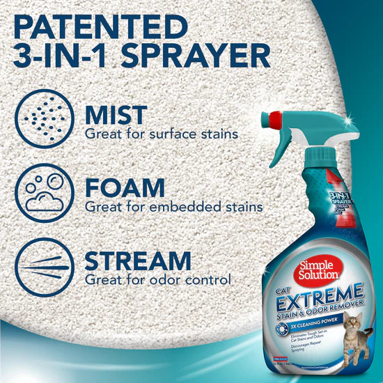 Simple Solution Cat Extreme Stain and Odor Remover