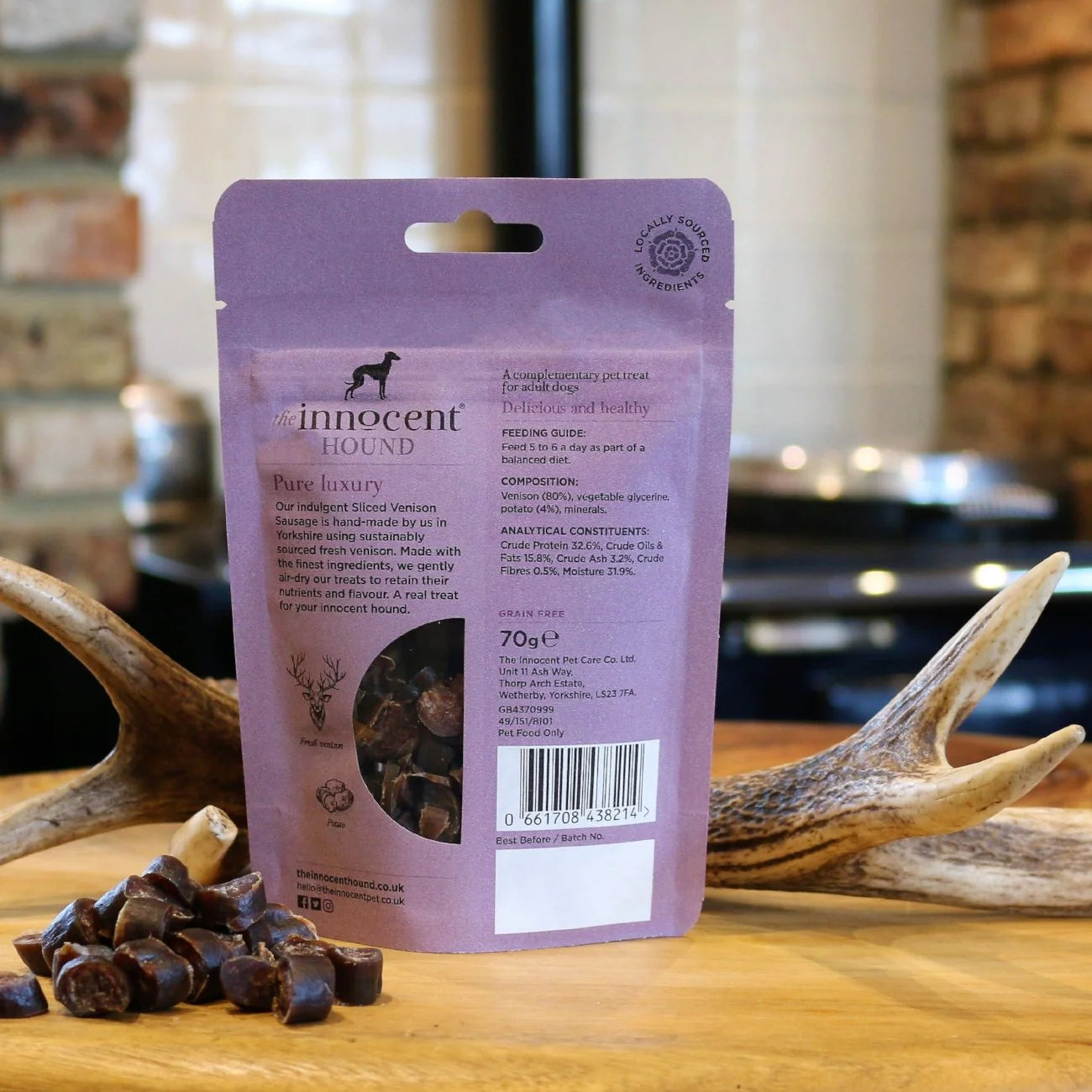 The Innocent Hound - Sliced Venison Sausage