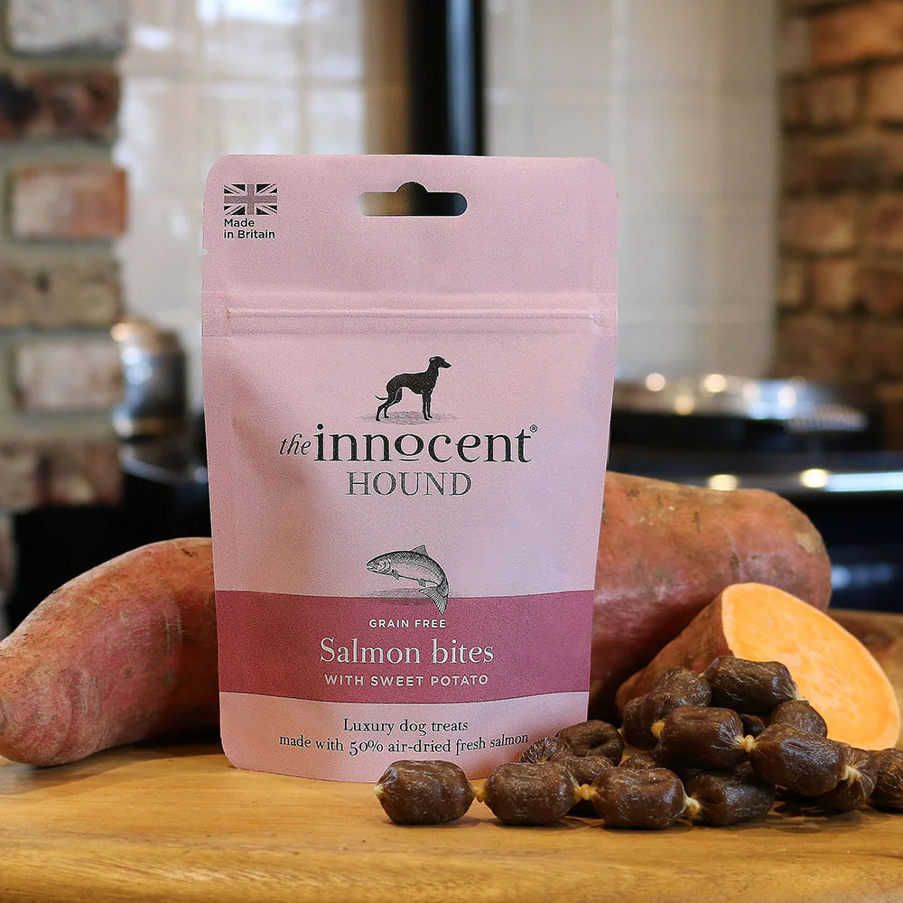 The Innocent Hound - Salmon Bites with Sweet Potato