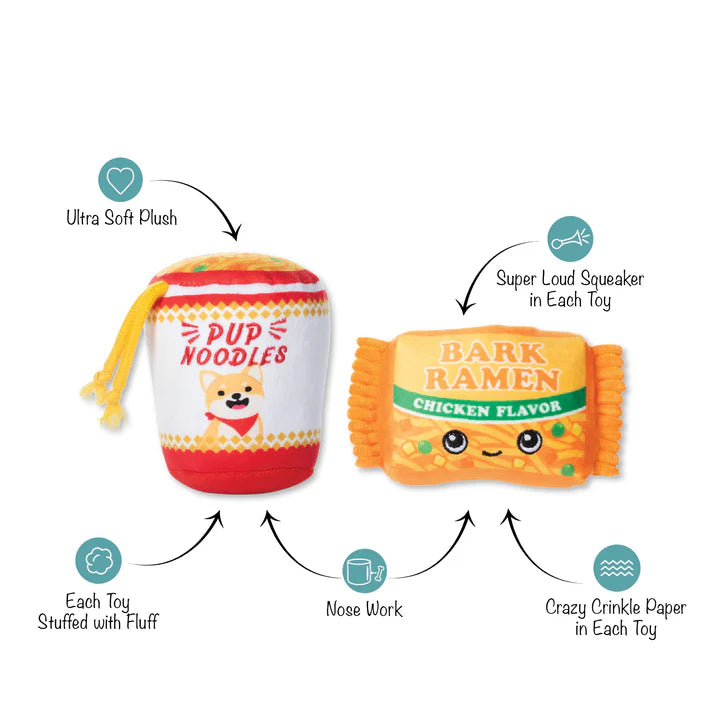 Petshop - NOTHIN' BUT NOODLES INTERACTIVE TOYS - 2 PCS