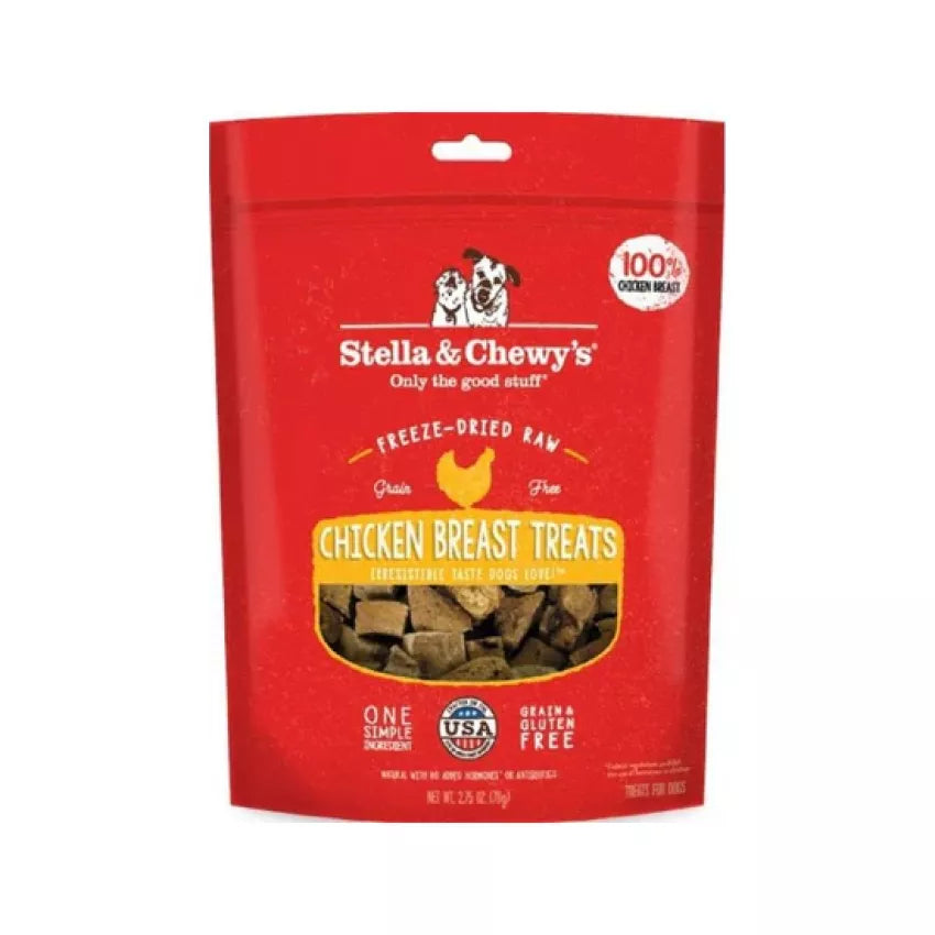 Stella & Chewy's Chicken Breast Freeze-Dried Raw Treats (2.75oz)