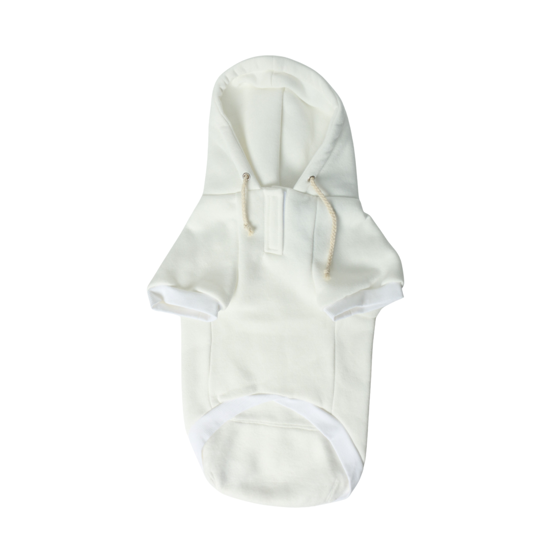 the Dog’s Garden Hoodie – White