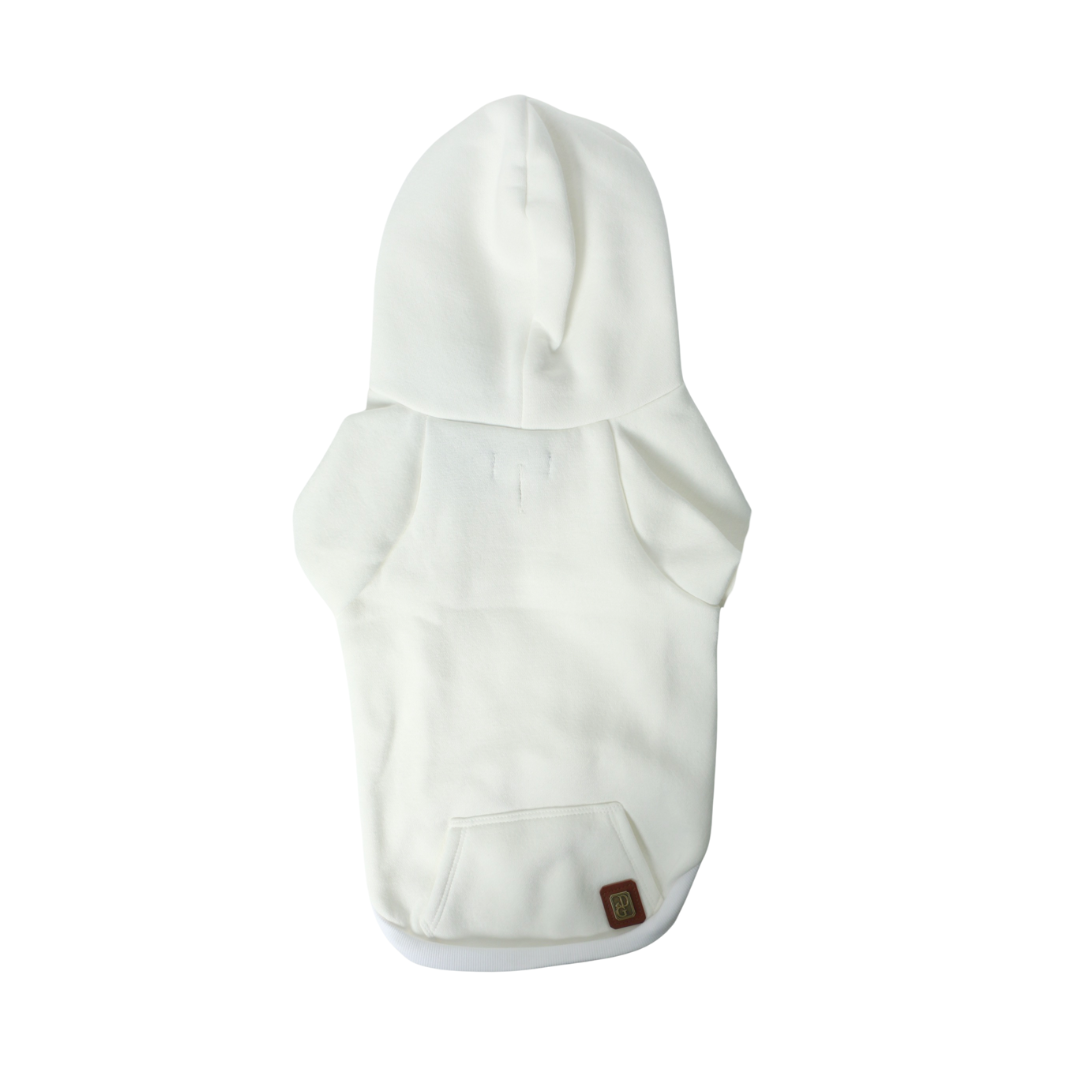 the Dog’s Garden Hoodie – White