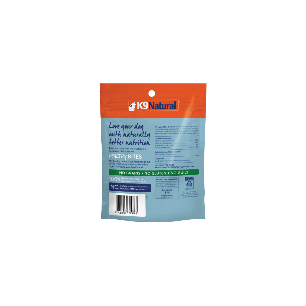 K9 Natural - Lamb Healthy Bites Dog Treats (50g)