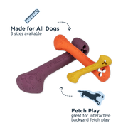 Tall Tails - Rubber Toy - G.O.A.T. Rubber Sport Bone