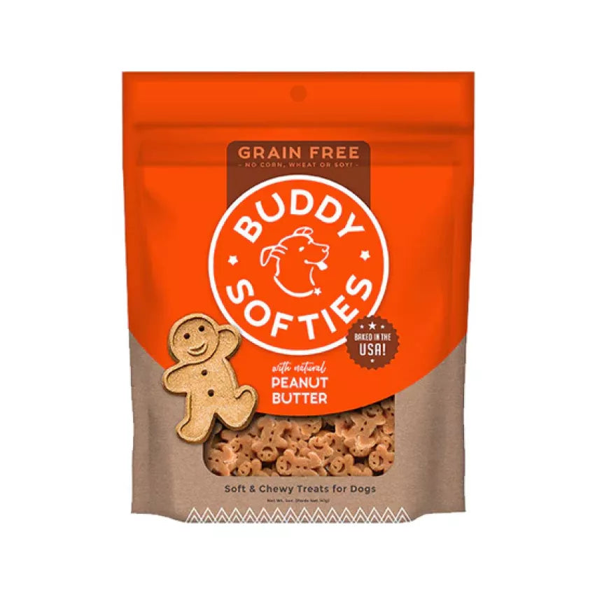 Cloud Star Buddy Softies Grain-Free Peanut Butter Dog Treats