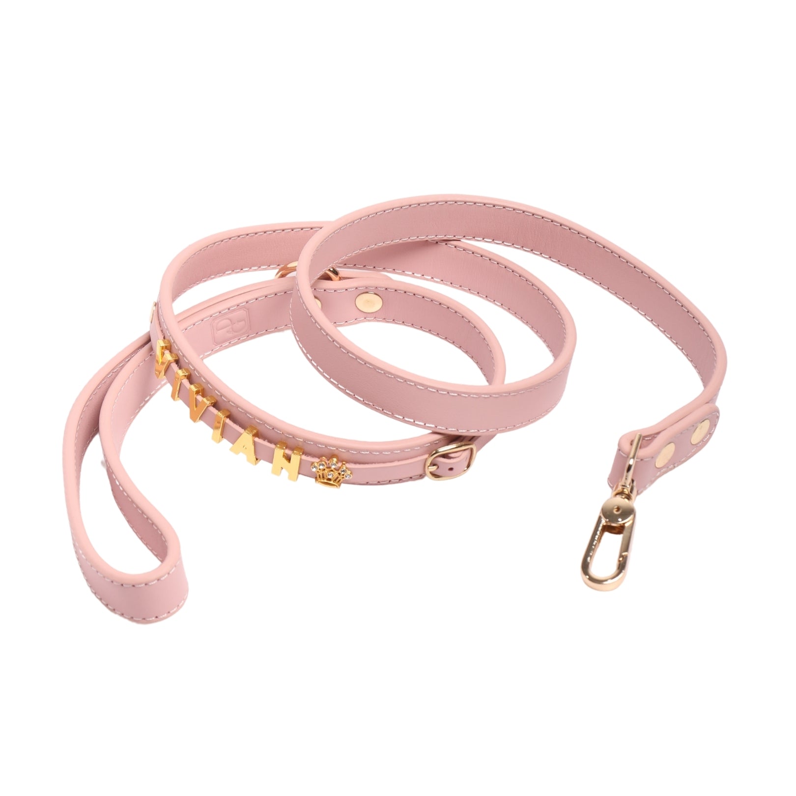 the Dog's Garden - Leather Collar (Add your pet's name)