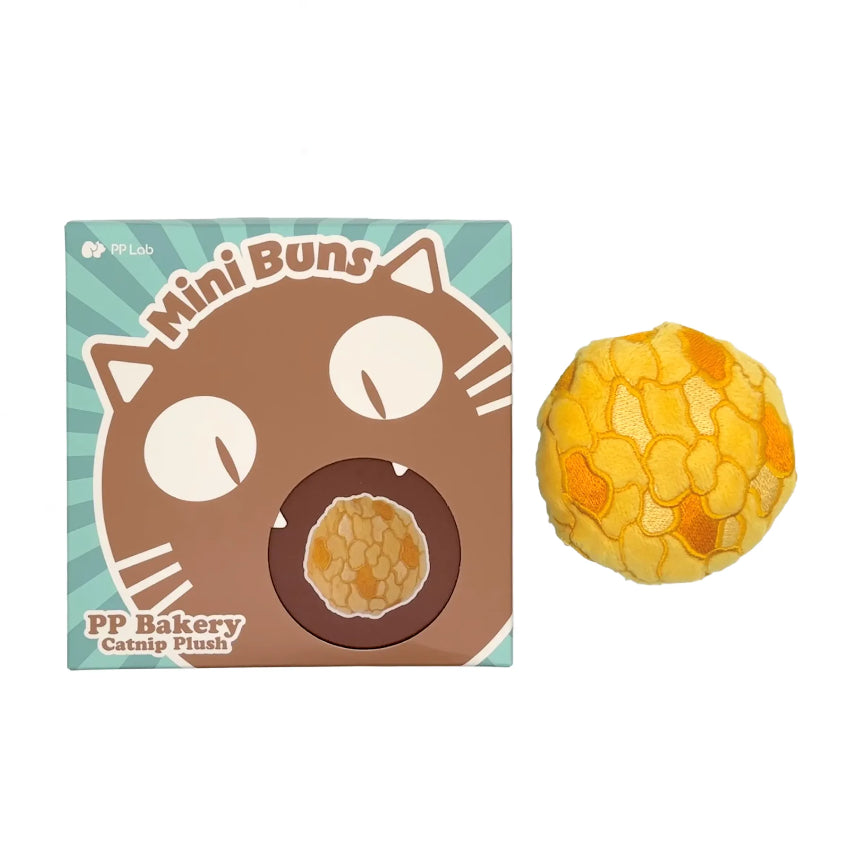 PP Lab Cat Mini Bread Catnip Toy (Pineapple Bun)