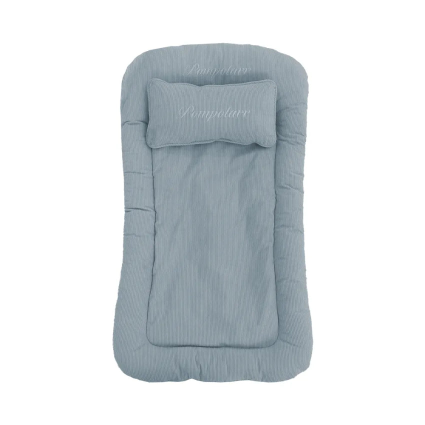 Pompolarr - Pet Wagon Corduroy Liner Set - Sky Blue （For Classic Wagon)