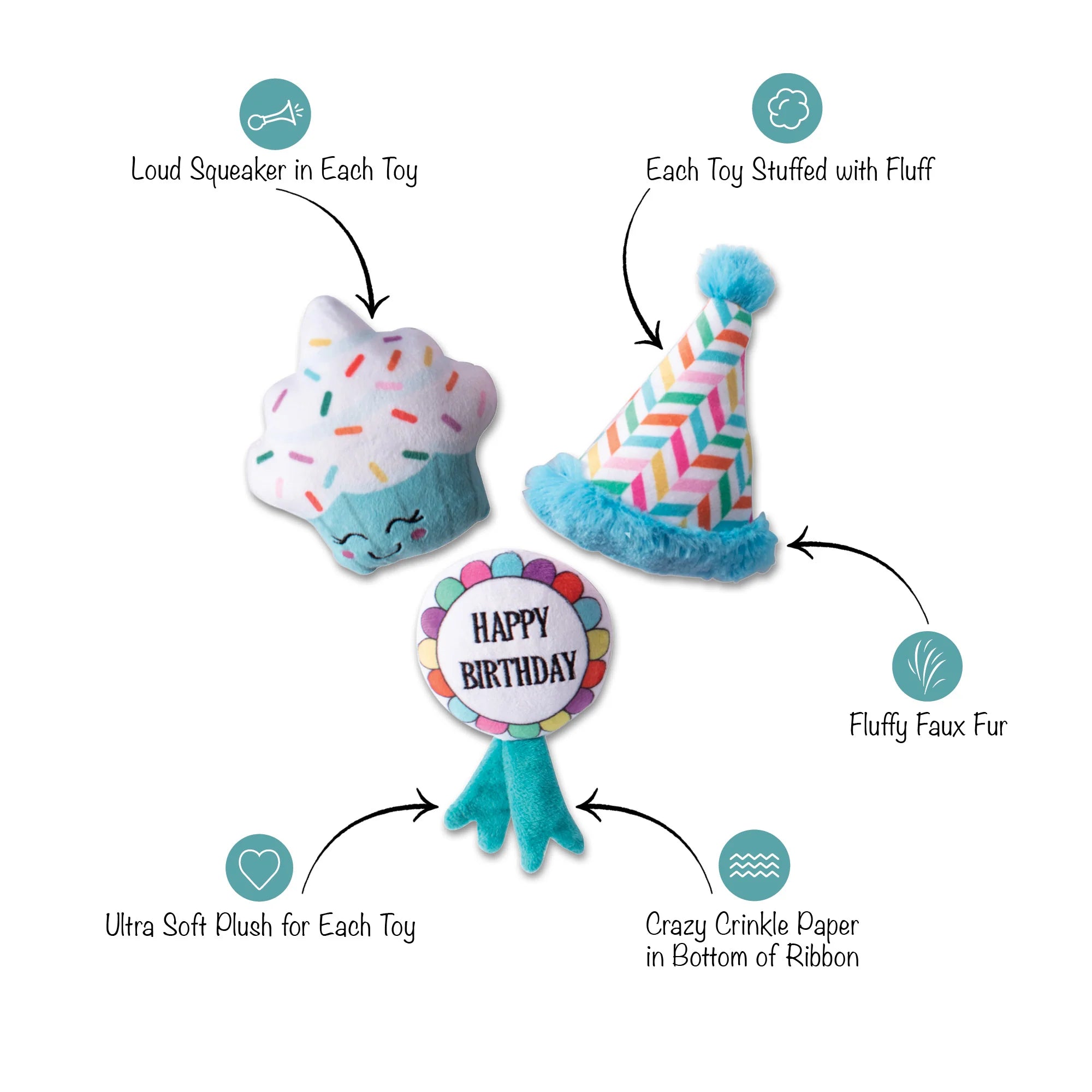 Petshop - BARK-DAY! MINI DOG TOYS