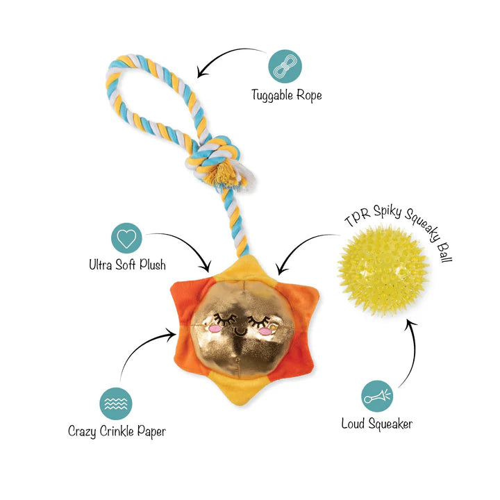 Petshop - SUN-DAY I'M IN LOVE ROPE DOG TOY