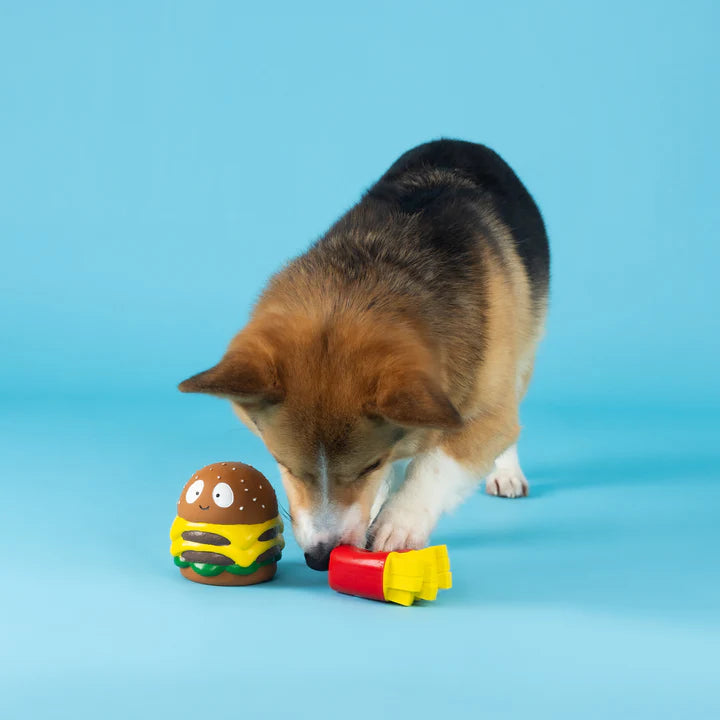 Petshop - BIG BUNS, SMALL FRY 2 PIECE LATEX DOG TOY