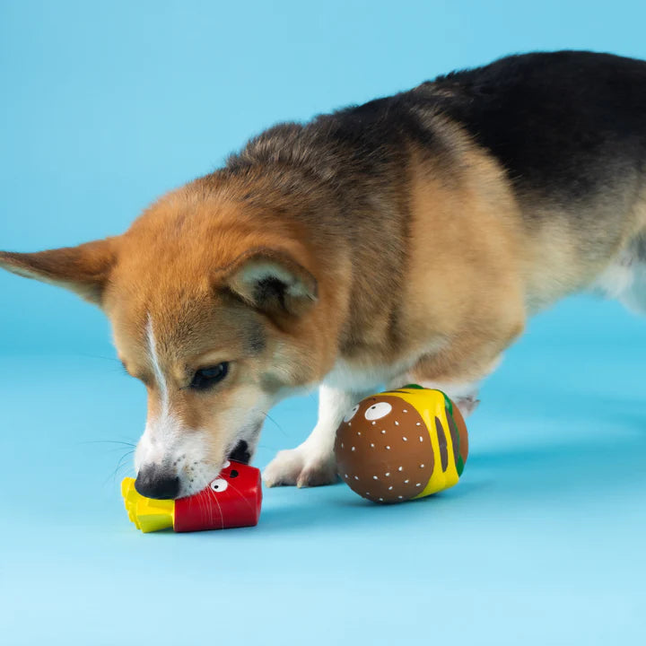 Petshop - BIG BUNS, SMALL FRY 2 PIECE LATEX DOG TOY