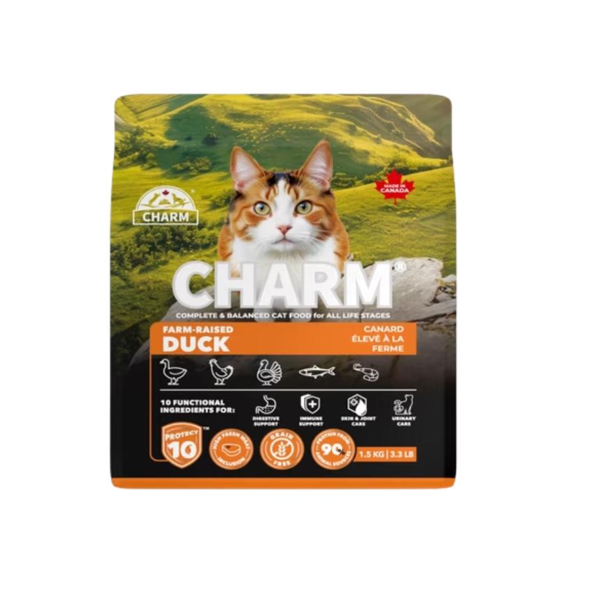 Charm 貓咪配方 - 農場放養鴨肉 (1.5kg)