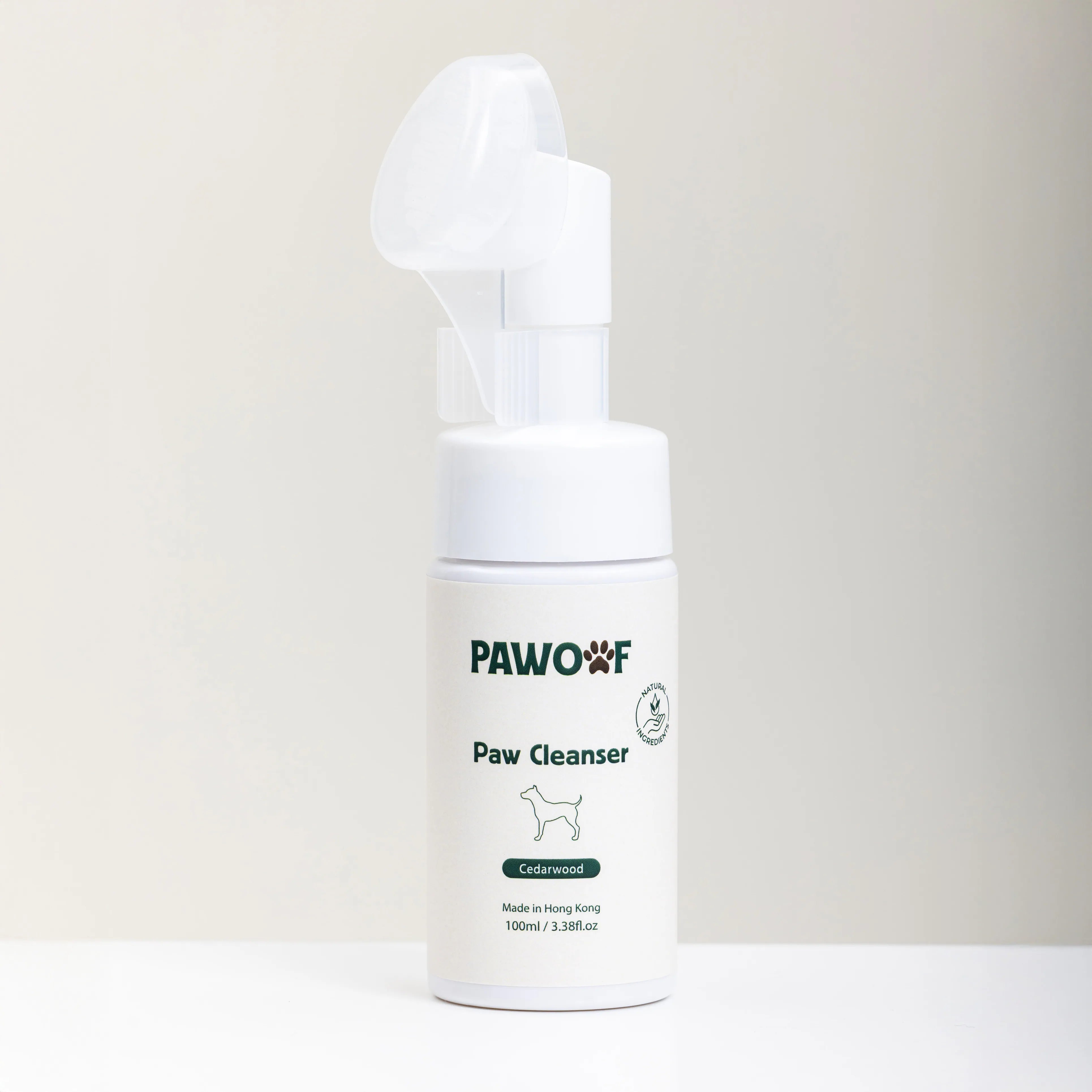 PAWOOF Paw Cleanser - Rinse-Free Sanitizing Foam (100ml)