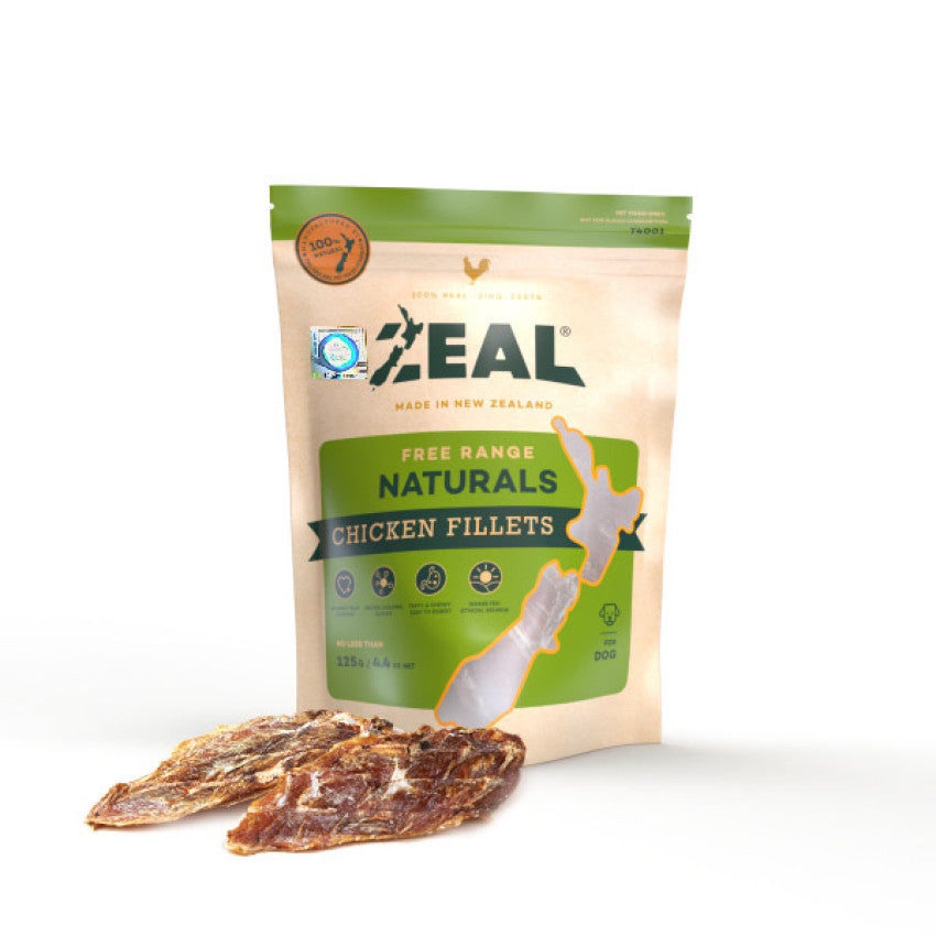 Zeal - Free Range Naturals Chicken Fillets (125g)