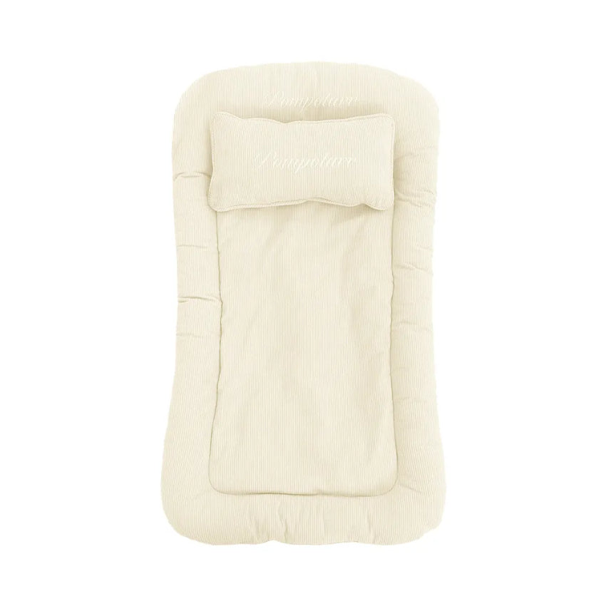 Pompolarr - Pet Wagon Corduroy Liner Set - Cream Beige （For Classic Wagon)