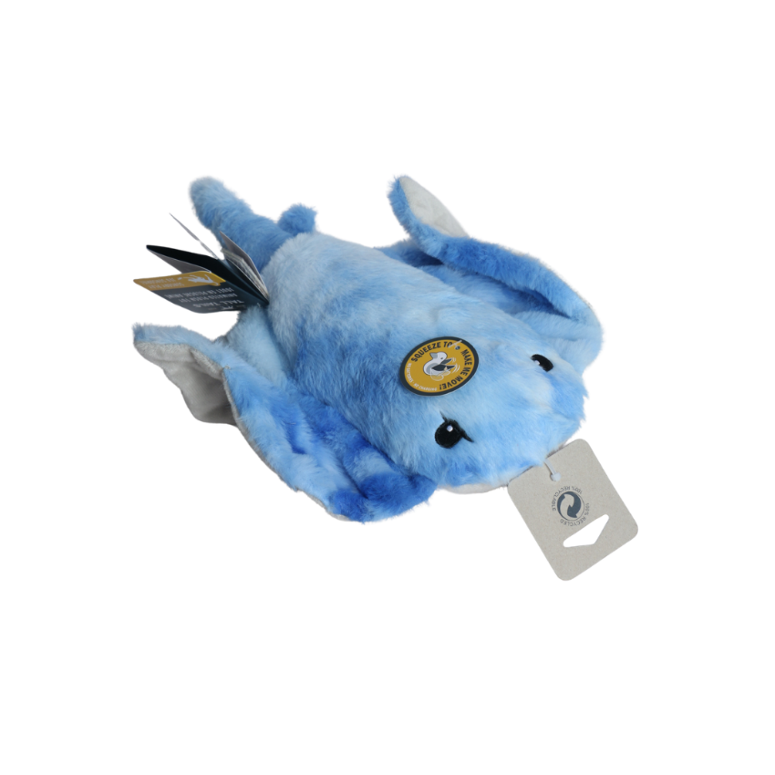 Tall Tails Animated Manta Ray with Squeaker (8.5")