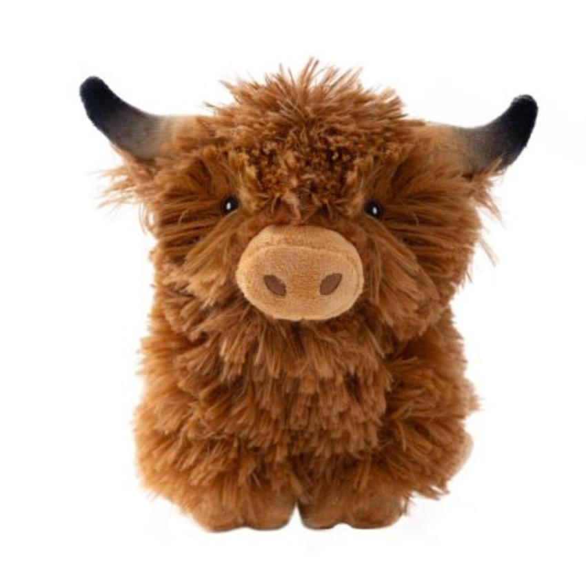 Tall Tails - Plush Toy - Highland Cow with Squeaker - 7"