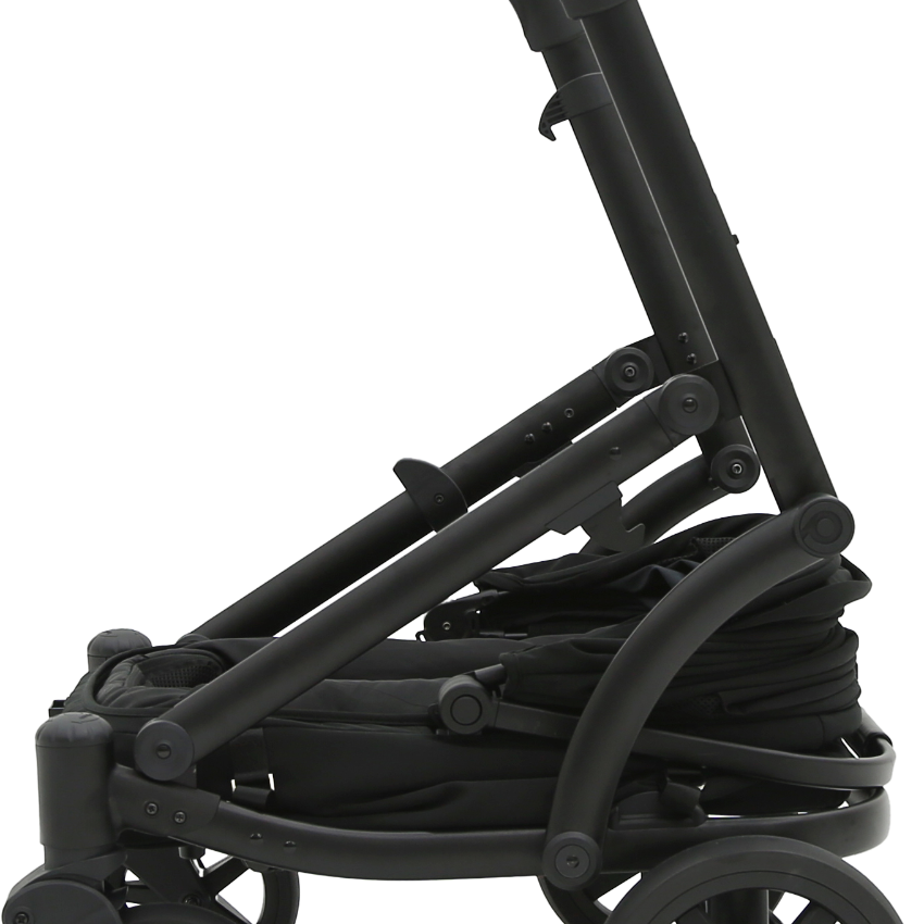 Pompolarr Pet Modu Wagon - Hybrid Detachable Pet Stroller (Black)