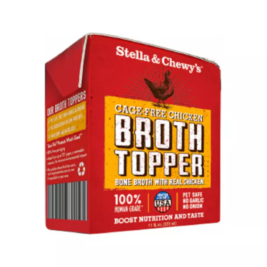 Stella & Chewy's Broth Topper - Cage-Free Chicken (11oz)