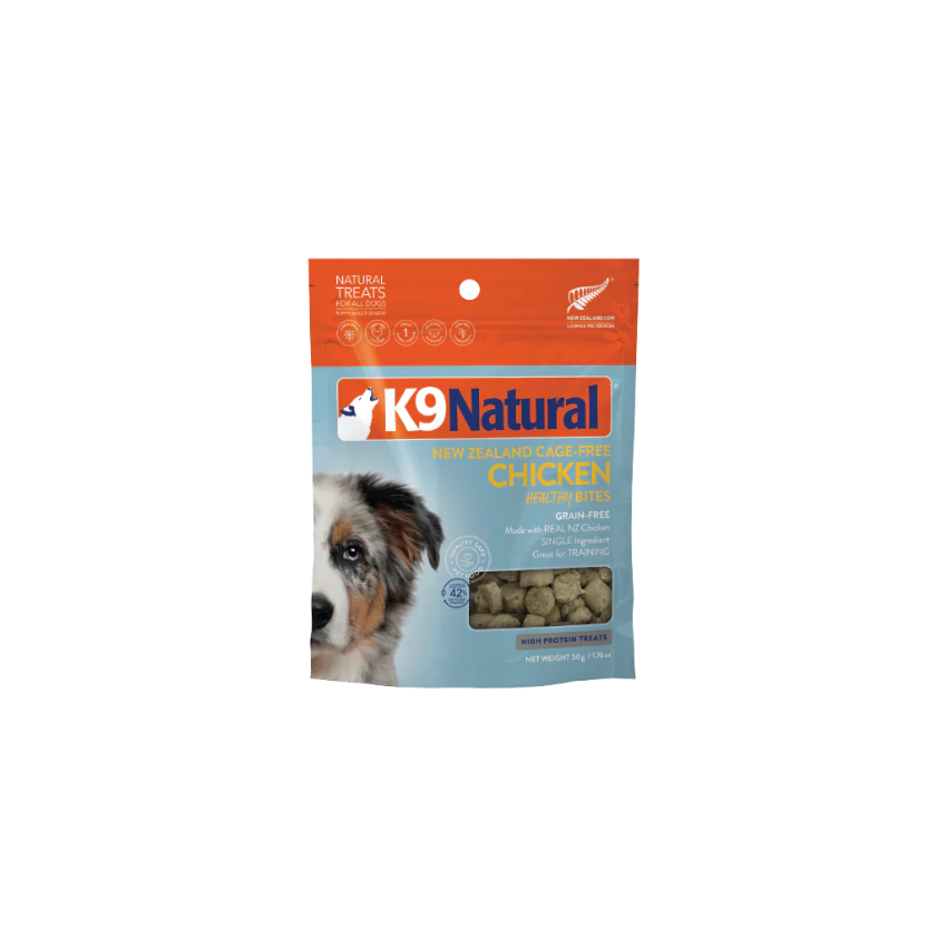 K9 Natural - Chicken Healthy Bites Dog Treats (50g)