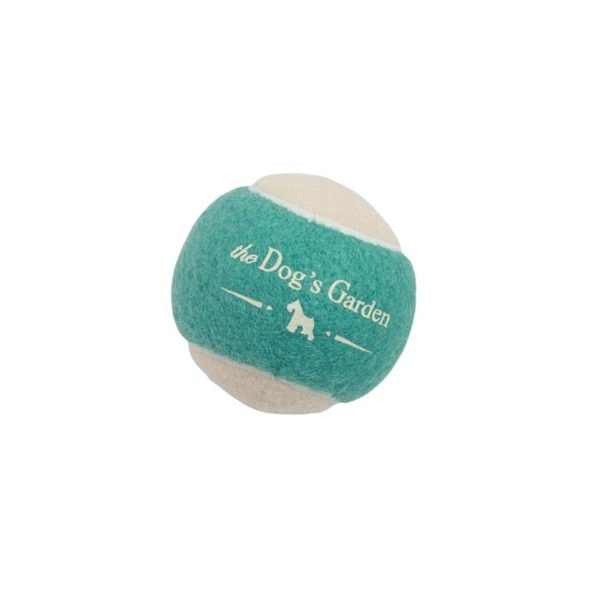 the Dog's Garden - Toy - Tennis Ball - Green w/ Beige