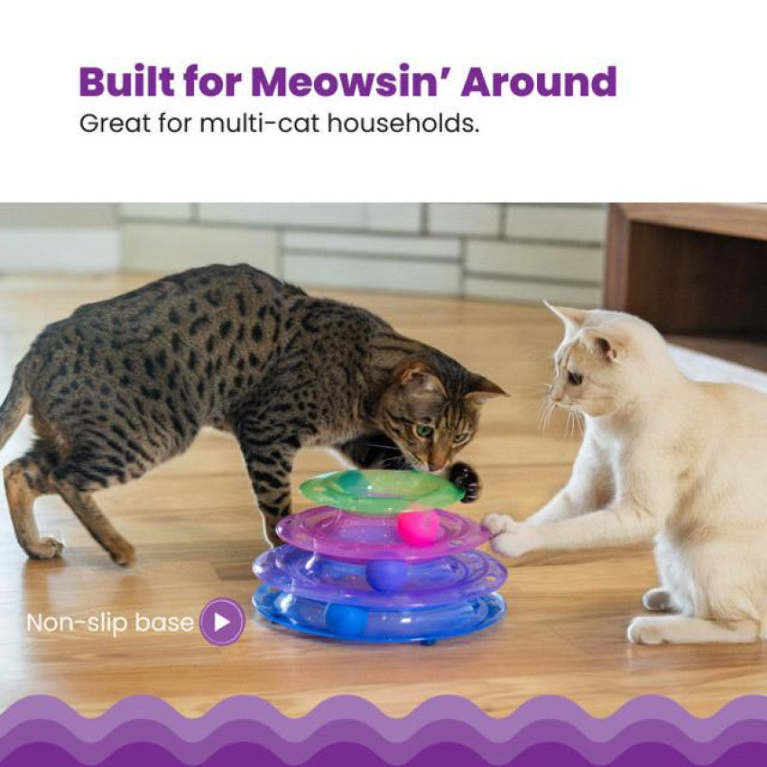 Outward Hound - Catstages Tower of tracks Cat Toy