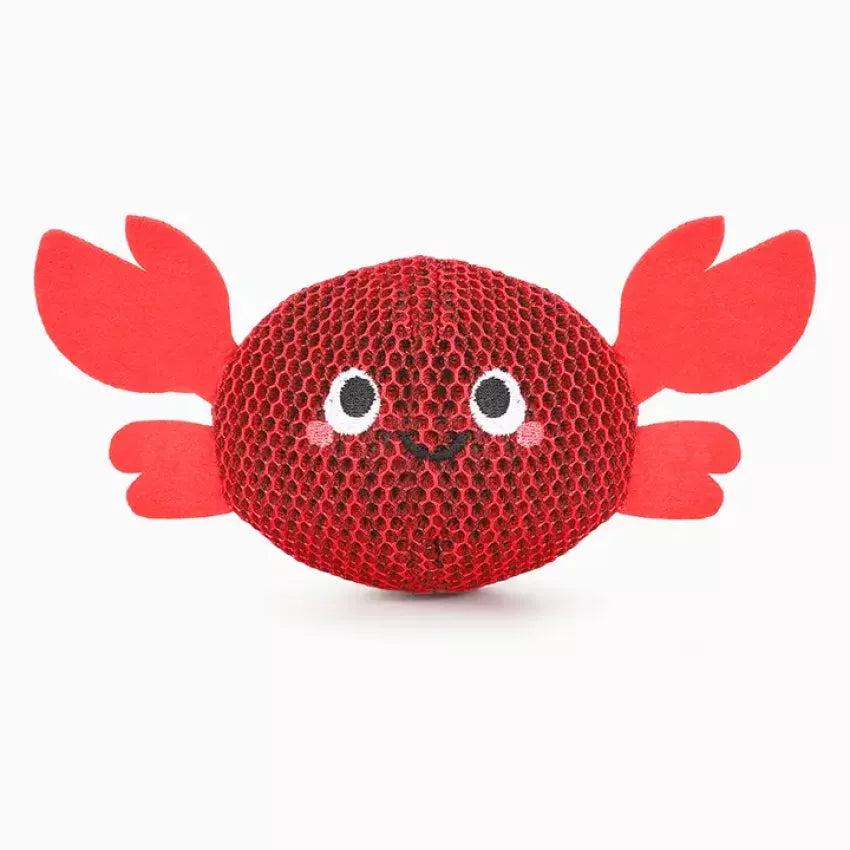 HugSmart - Ocean Pals – Crab Dog Toy