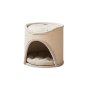 Petsbelle Cat Bed Sofa – Grey (41 × 41 × 40 cm)