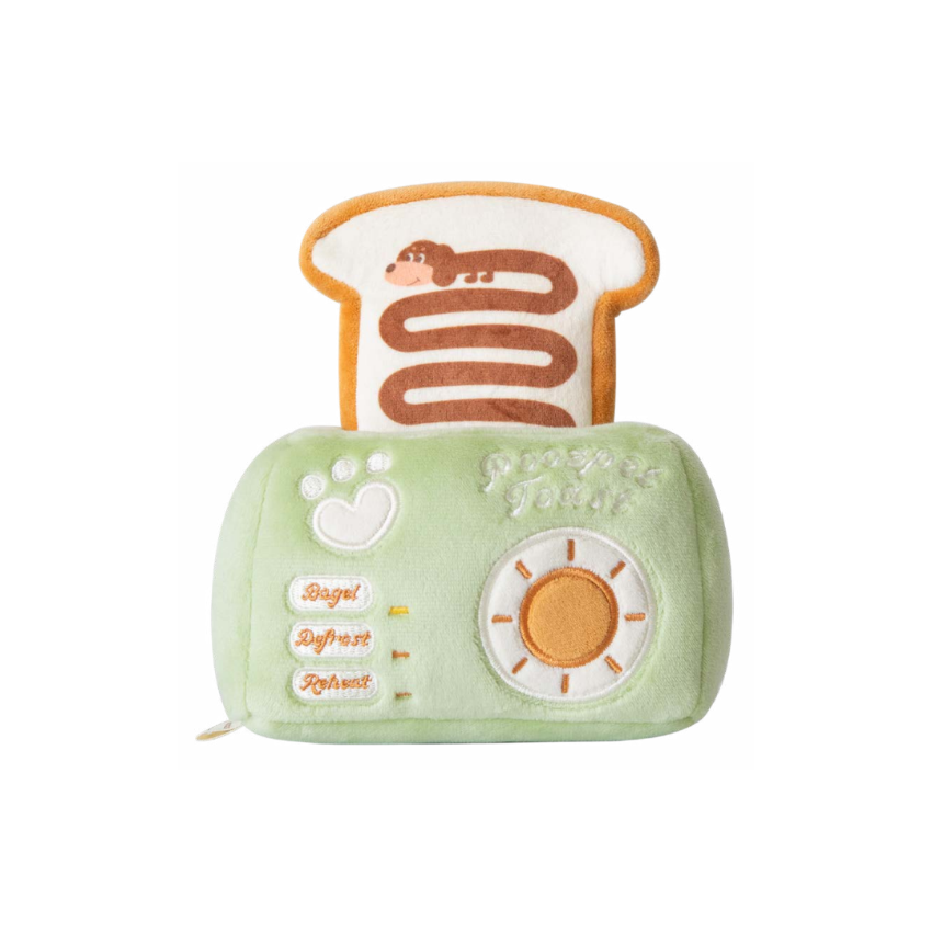 POOZPET Toastie Snuffle Toy (Green)