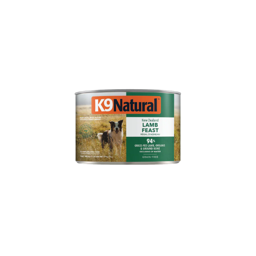 K9 Natural - Lamb Feast Canned Dog Food (170g)