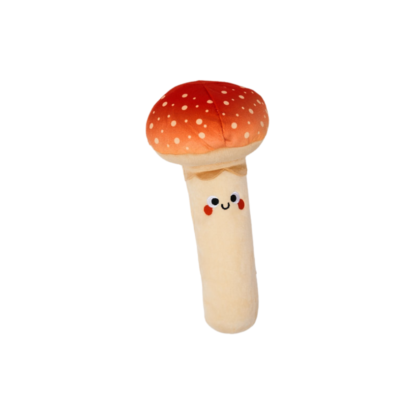 Hugsmart - Autumn Tailz - Mushroom Dog Toy