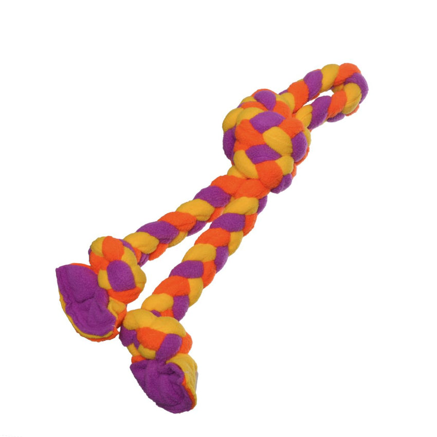 Tall Tails - Braided Toy - GOAT Braided Fleece Tug Toy - 15"