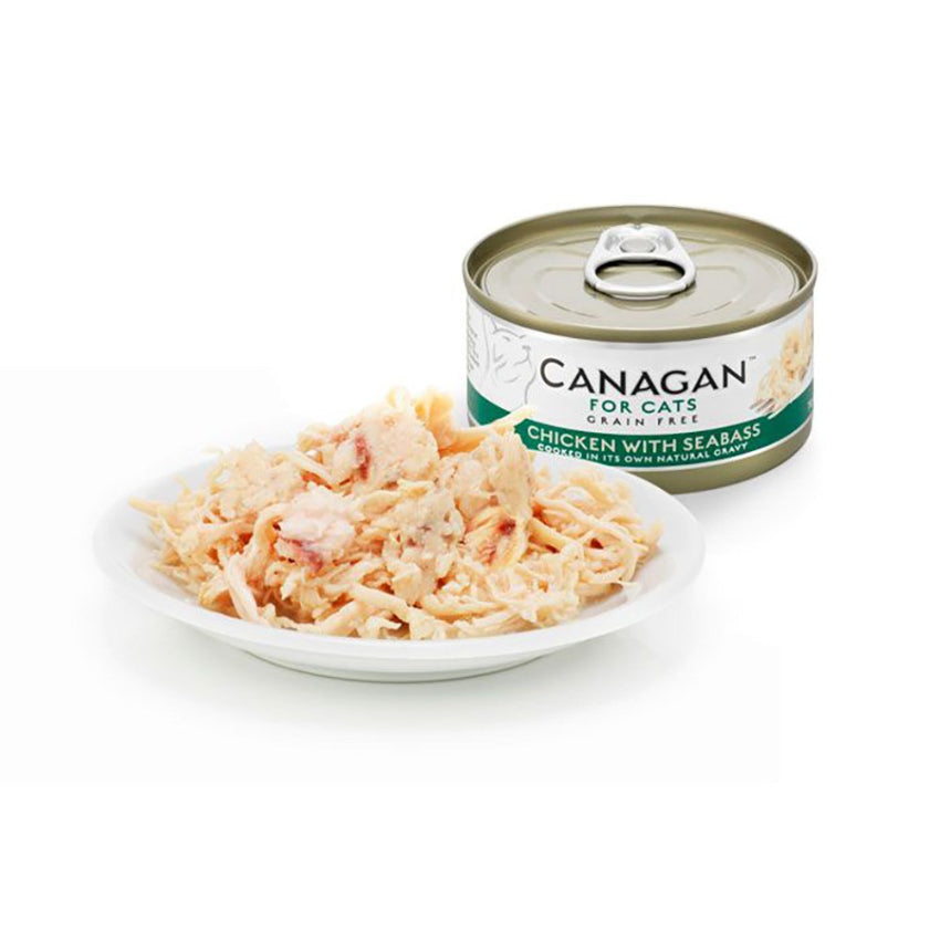 Canagan - Chicken with Seabass Wet Cat Food (75g)