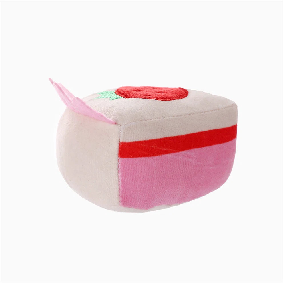 HugSmart Kitten Party Strawberry Cake Cat Toy