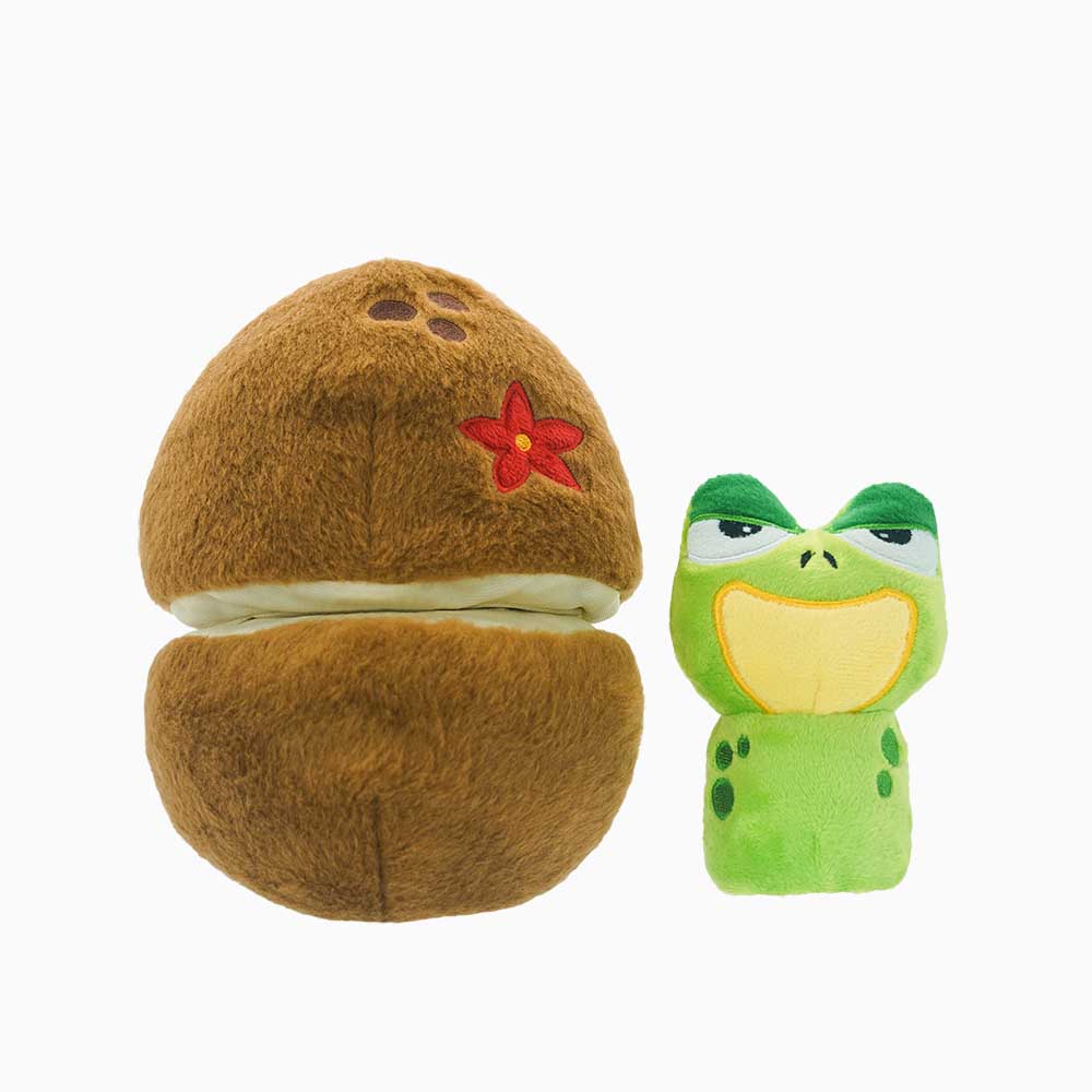 HugSmart - Fruity Critterz - Coconut Dog Toy