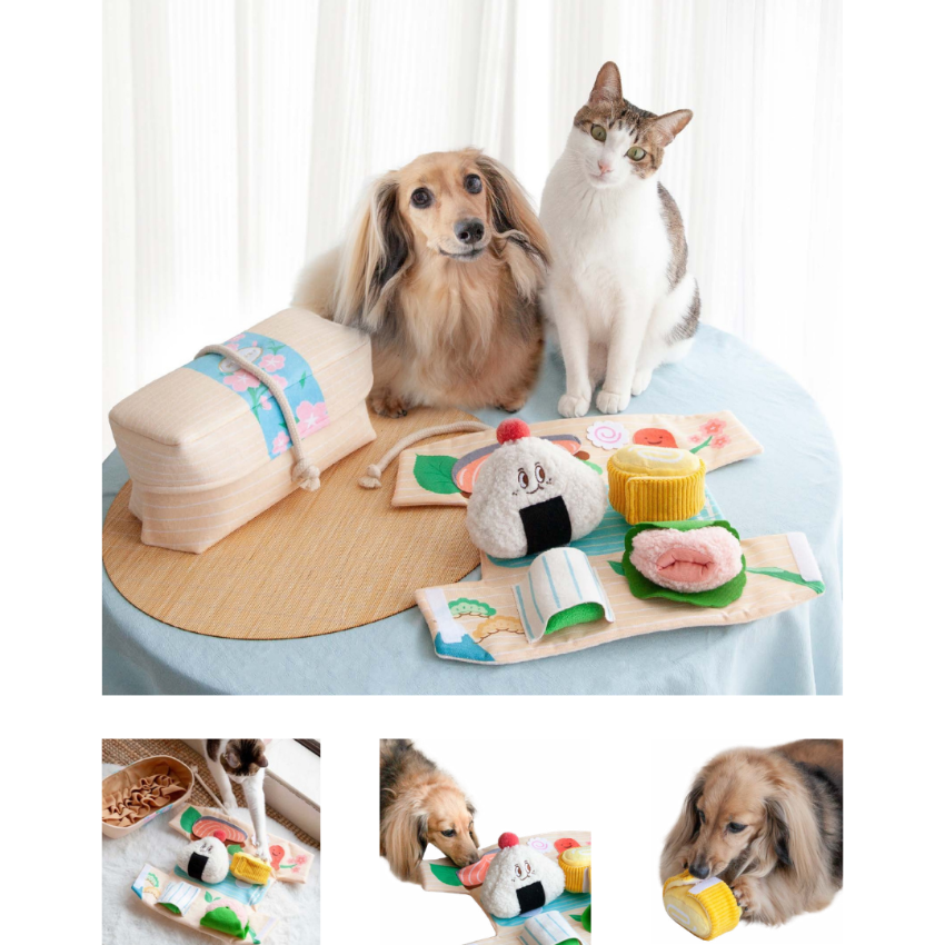 POOZPET Bento Box Snuffle Toy