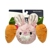 Petlou - 4" EZ Squeaky Ball Triple Pack - Rabbit & Carrot
