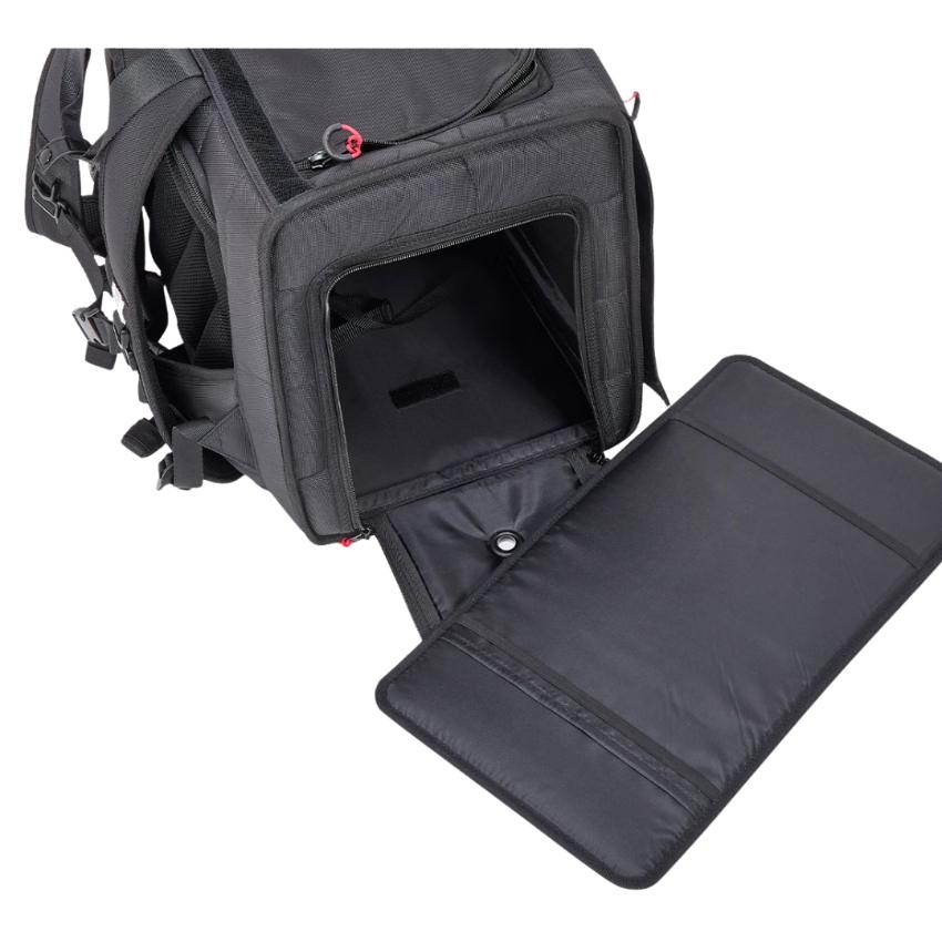 Mandarine Brothers Brixton Carry Backpack Wide - Black (M)