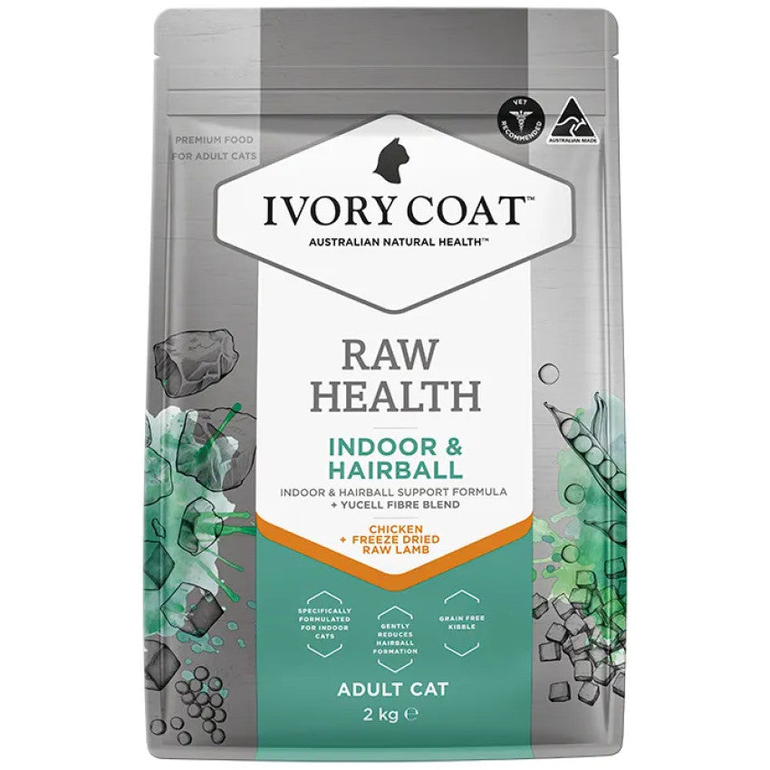 Ivory Coat - Indoor & Hairball Adult Cat (Authorized merchant by Ivory Coat)