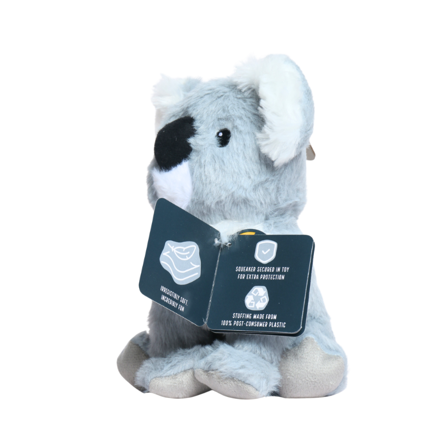 Tall Tails Plush Koala with Squeaker (8")